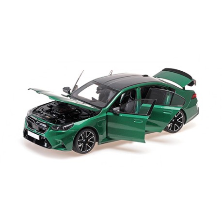 BMW M5 2024 Green Metallic Minichamps 110023800
