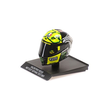 Casque Helmet 1/10 Valentino Rossi Moto GP Test Sepang 2013 Minichamps 315130076