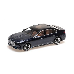 BMW I7 2023 Matt Blue Met Minichamps 410024201