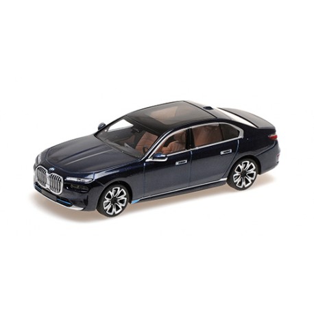 BMW I7 2023 Matt Blue Met Minichamps 410024201