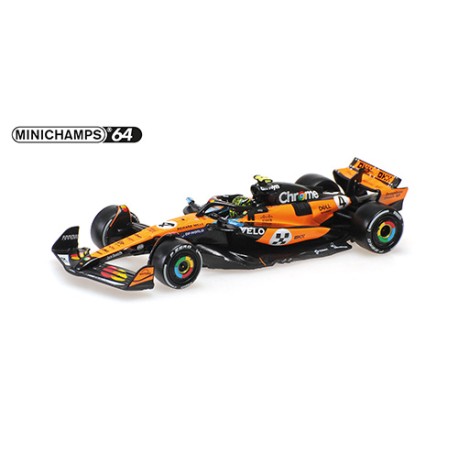 McLaren Mercedes MCL39 4 Lando Norris F1 Winner Monaco 2025 Minichamps 530257104