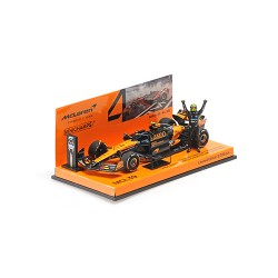 McLaren Mercedes MCL39 4 Lando Norris F1 World Champion Abu Dhabi 2025 Minichamps 537256604