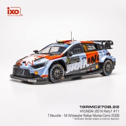 Hyundai i20 N Rally1 11 Rallye Monte Carlo 2026 T. Neuville - M. Wydaeghe IXO 18RMC270B
