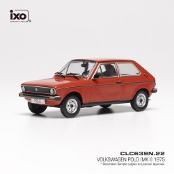Volkswagen Polo MKI 1975 Red IXO CLC639N