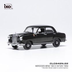 Mercedes 180 D W120 1954 Black IXO CLC642N