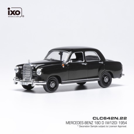 Mercedes 180 D W120 1954 Black IXO CLC642N
