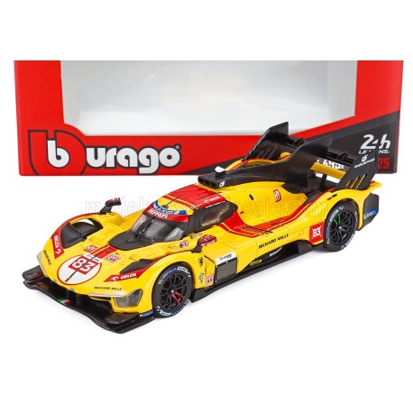 Ferrari 499P 3.0L Turbo V6 83 Winner 24 Heures du Mans 2025 Bburago BU36320-02125