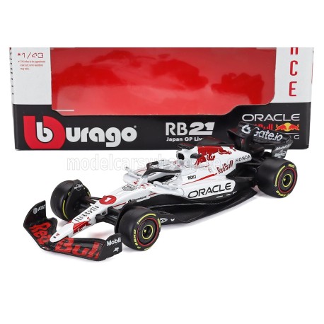 Red Bull RB21 1 Max Verstappen F1 Winner Japan 2025 BBurago BU38233J-1
