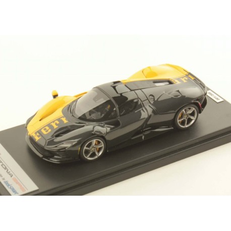 Ferrari Daytona SP3 Giallo Modena Shiny Carbon Looksmart LS535SE3