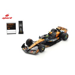 McLaren Mercedes MCL39 4 Lando Norris F1 World Champion Abu Dhabi 2025 Spark S9678