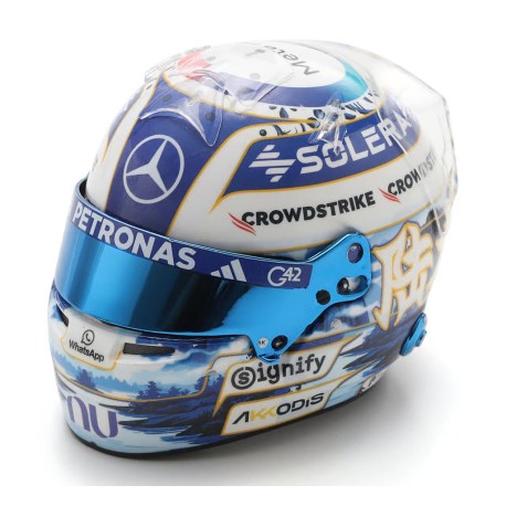 Casque Helmet 1/5 George Russell Mercedes F1 Chine 2026 Spark 5HF256