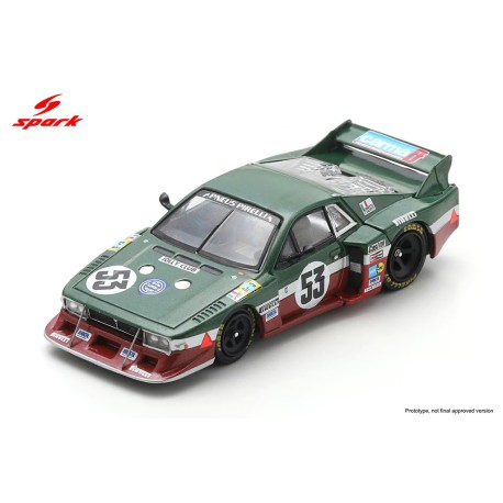 Lancia Beta Montecarlo Turbo 53 24 Heures du Mans 1980 Spark 64S155