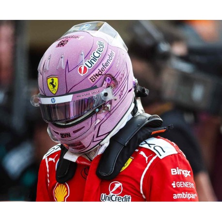 Casque Helmet 1/5 Lewis Hamilton Scuderia Ferrari F1 Monaco 2026 Looksmart LSHEL035