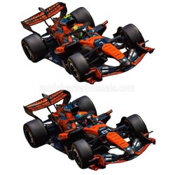 2-Car Set McLaren Mercedes MCL40 Norris - Piastri F1 Monaco 2026 Minichamps 532260481