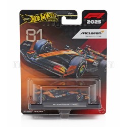 McLaren Mercedes MCL39 81 Oscar Piastri F1 2025 Hotwheels JKD81
