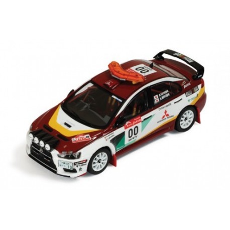 Mitsubishi Lancer Evo X 0 Rallye du Japon 2008 Miyoshi Ichino IXO RAM454