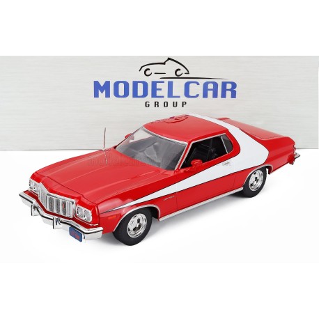 Ford Gran Torino 1975 Red White MCG MCG181005