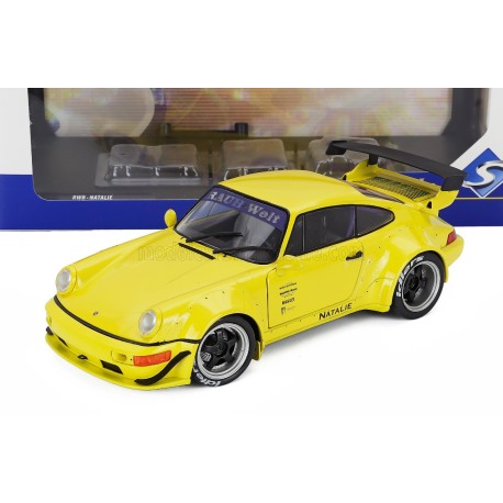 Porsche 911 964 RWB Body Kit Coupe 2024 Yellow Solido S1807518