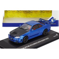 Nissan&nbsp;Skyline&nbsp;GT-R&nbsp;R34&nbsp;Z-Tune 1998 Blue Solido S4318202