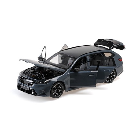 BMW M5 Touring 2024 Grey Metallic Minichamps 110023901