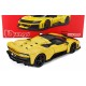 Ferrari F80 with Black Wheels 2024 Giallo Tristrato Bburago 18-16920