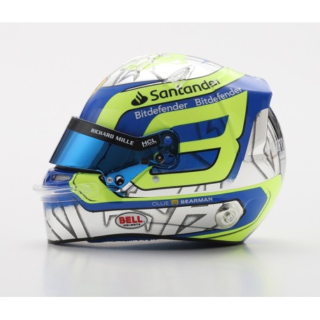 Casque Helmet 1/5 Oliver Bearman Ferrari F1 Arabie Saoudite 2024 Looksmart LSHEL019