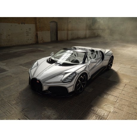 Bugatti W16 Mistral Blanc Eternel Looksmart LS544BE