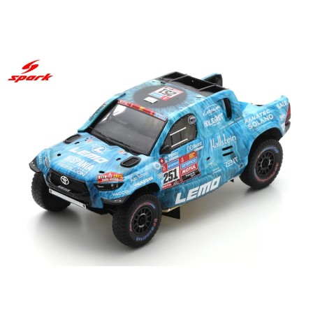 Toyota Hilux 251 30th Rallye Dakar 2023 A. Pesci - S. Kuhni Spark S5889