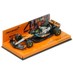McLaren Mercedes MCL39 4 Lando Norris F1 Winner Angleterre 2025 Minichamps 537255404