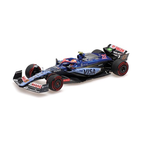 RB-Honda RBPT VCARB 01 22 Yuki Tsunoda F1 Singapour 2024 Minichamps 417241822