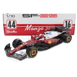 Ferrari SF-25 16 Charles Leclerc F1 Italie Monza 2025 Bburago BU16816MON-16