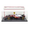 Ferrari SF-25 with showcase 16 Charles Leclerc F1 Italie Monza 2025 Bburago BU16822MON-16-HC
