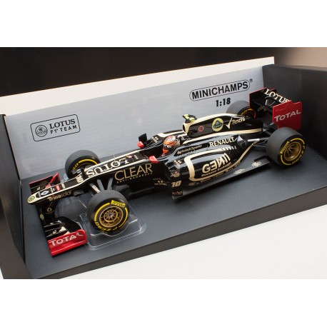 Lotus Renault E20 F1 2012 Romain Grosjean Minichamps 110120010
