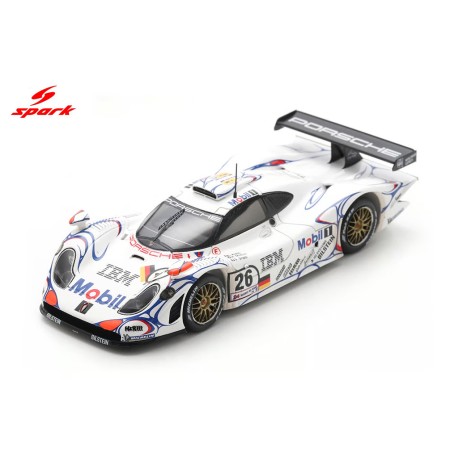Porsche 911 GT1 26 Winner 24 Heures du Mans 1998 Spark 43LM98