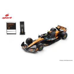 McLaren Mercedes MCL39 4 Lando Norris F1 World Champion Abu Dhabi 2025 Spark 64S078