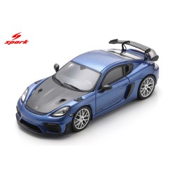 Porsche 718 Cayman GT4 RS 2023 Cobalt Blue Metallic with Weissach Package Spark S8781