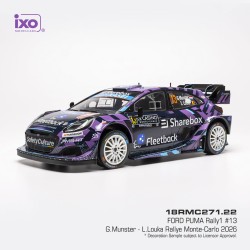 Ford Puma Rally1 13 Rallye Monte Carlo 2026 G. Munster - L. Louka IXO 18RMC271