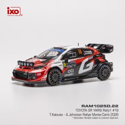 Toyota GR Yaris Rally1 18 Rallye Monte Carlo 2026 T. Katsuta - A. Johnston IXO RAM1025D