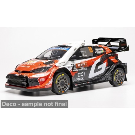 Toyota GR Yaris Rally1 18 Safari Rally Kenya 2026 T. Katsuta - A. Johnston IXO 18RMC282A-SF