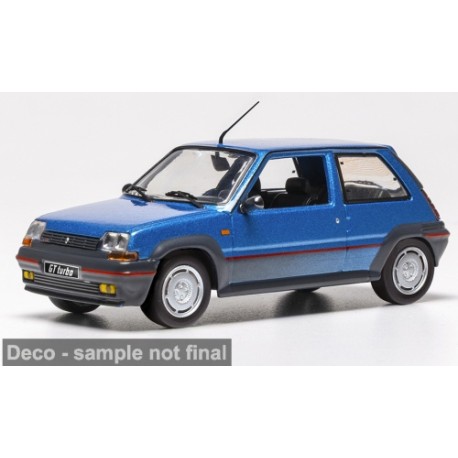 Renault 5 GT Turbo 1985 Blue IXO CLC654N