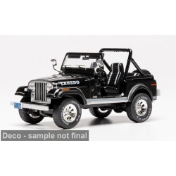 Jeep CJ-7 Laredo 1980 Black IXO CLC656N