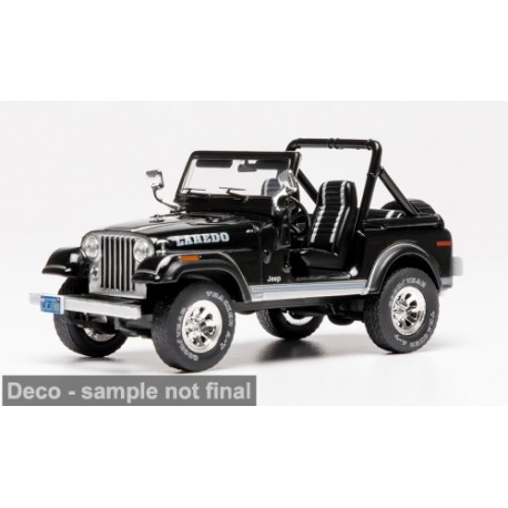 Jeep CJ-7 Laredo 1980 Black IXO CLC656N