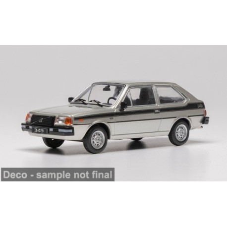 Volvo 343 1976 Silver deco IXO CLC658N