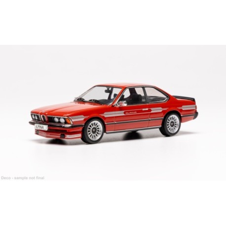 BMW Alpina B7 Turbo E24 1977 Red deco IXO CLC698N