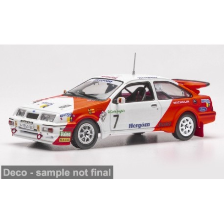 Ford Sierra RS Cosworth 7 Rallye El Corte Ingles 1989 J. Puras - T. Aguado IXO RAC456