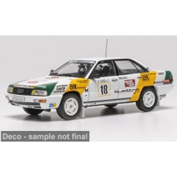 Audi 200 Quattro 18 Rallye de l'Acropole 1989 A. Schwarz - K. Wicha IXO RAC461LQ