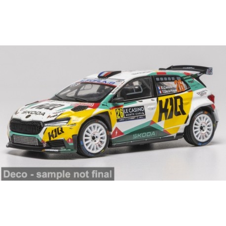 Skoda Fabia Rally2 26 Rallye Monte Carlo 2026 E. Camilli - T. De la Haye IXO RAM1032LQ