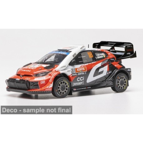 Toyota GR Yaris Rally1 18 Safari Rally Kenya 2026 T. Katsuta - A. Johnston IXO RAM1039A-SF