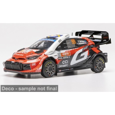 Toyota GR Yaris Rally1 99 Safari Rally Kenya 2026 O. Solberg - E. Edmondson IXO RAM1039B-SF