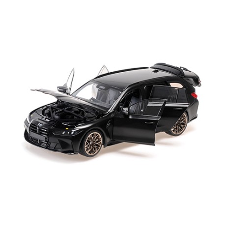 BMW M3 Touring 2024 Matt Black Minichamps 110024012